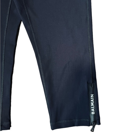 BALMAIN***Men’s Black Cropped Surf or Athletic Leggings***Medium $485 - Picture 4 of 6